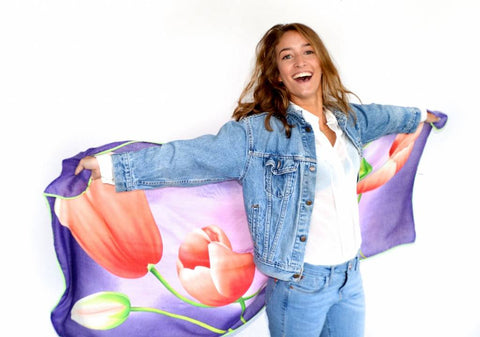 Tulipscarf Purple