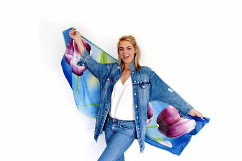 Tulipscarf Blue